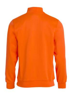 Basic Half Zip – Sweatshirt, Sichtbarkeitsorange - Clique (2)