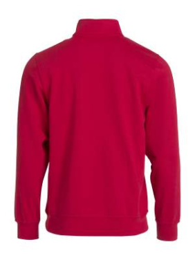 Basic Half Zip – Sweatshirt, Rot - Clique (2)