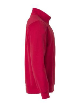 Basic Half Zip – Sweatshirt, Rot - Clique (4)