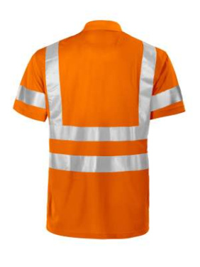 6011 PIQUÉ EN ISO 20471 KLASSE 3, Orange – ProJob (2)