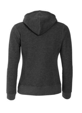 Classic – Kapuzenpullover (Damen), Anthrazit-Melange - Clique (2)