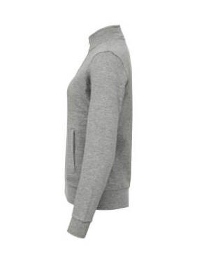 Basic – Strickjacke (Damen), graue Melange - Clique (3)