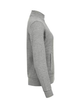 Basic – Strickjacke (Damen), graue Melange - Clique (4)