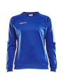 Progress R-Neck – Pullover (Damen), Club Cobolt/Weiß