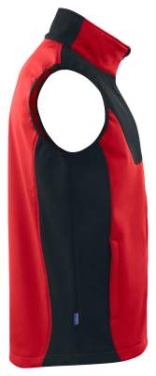 3702 SOFTSHELL – Weste, Rot – ProJob (4)