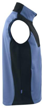3702 SOFTSHELL – Weste, Himmelblau – ProJob (4)