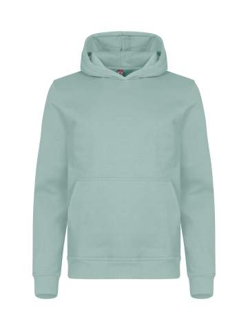 Miami – Kapuzenpullover (Kinder), Salbeigrün - Clique (1)