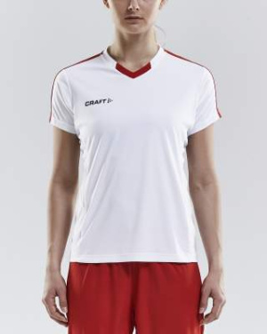 Progress Contrast – Trikot (Damen), Weiß/Hellrot - Craft (2)