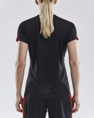 Progress Contrast – Trikot (Damen), Schwarz/Hellrot - Craft (3)