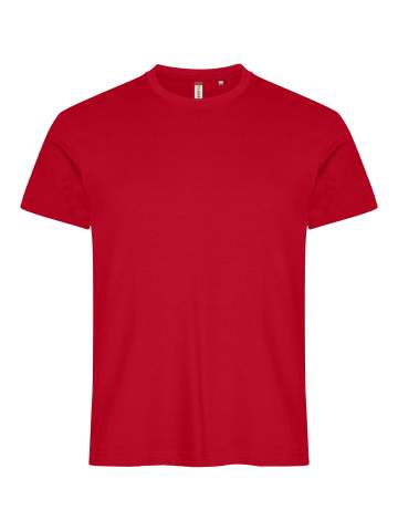 Basic-T – T-Shirt, Rot - Clique (1)