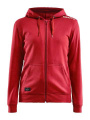 Community FZ – Kapuzenpullover (Damen), Leuchtend Rot