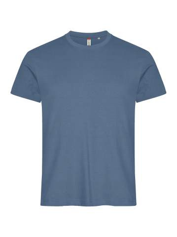 Basic-T – T-Shirt, Stahlblau - Clique (1)