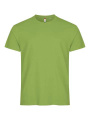 Basic-T – T-Shirt, hellgrün