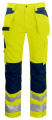 6531 – Hose, EN ISO 20471 CLASS 2, Gelb/Marineblau