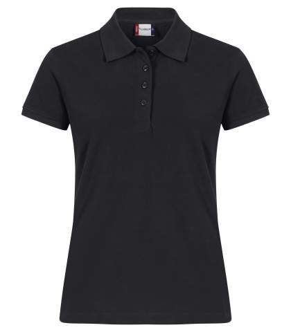 Heavy Premium – Poloshirt (Damen), Schwarz - Clique (1)