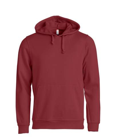 Basic – Kapuzenpullover, Burgund – Clique (1)