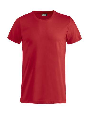 Basic-T – T-Shirt (Kinder), Rot - Clique (1)