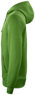 Classic – Kapuzenpullover, grüne Melange – Clique (3)
