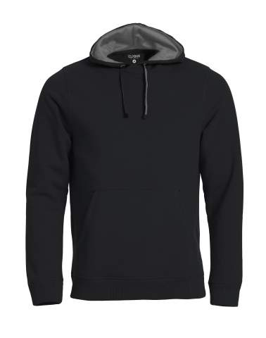 Classic – Kapuzenpullover, Schwarz – Clique (1)