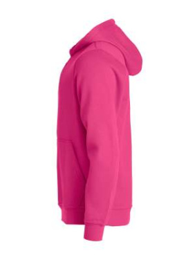 Basic – Kapuzenpullover (Kinder), leuchtendes Kirschrot - Clique (3)
