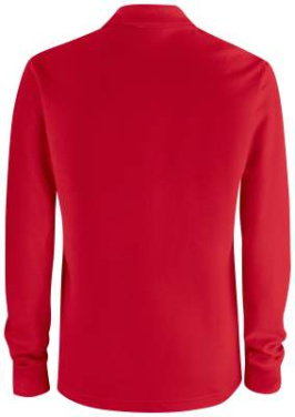Basic Pocket L/S – Poloshirt, Rot – Clique (2)