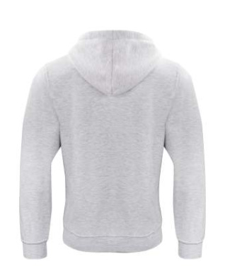 Basic – Kapuzenpullover, Asche – Clique (2)
