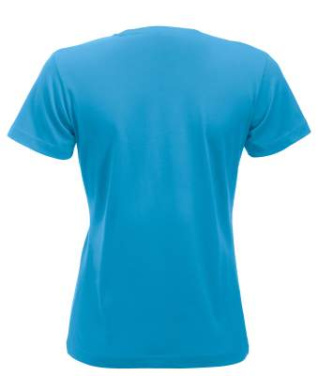 New Classic-T – T-Shirt (Damen), Türkis - Clique (2)