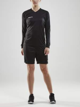 Squad Go Solid LS – Trikot (Damen), Schwarz - Craft (4)