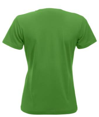 New Classic-T – T-Shirt (Damen), Apfelgrün - Clique (2)