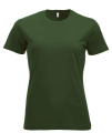New Classic-T – T-Shirt (Damen), flaschengrün