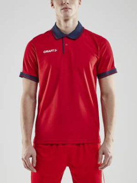 Pro Control Poloshirt – Poloshirt (Herren), Hellrot/Marineblau - Craft (2)