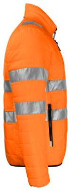 6444 EN ISO 20471 CLASS 3 – Jacke, Orange/Schwarz – ProJob (4)