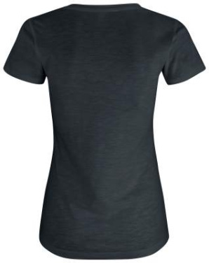 Slub-T – T-Shirt (Damen), Schwarz - Clique (2)