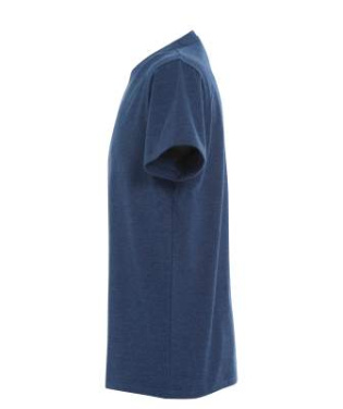 New Classic-T – T-Shirt, Blaue Melange - Clique (3)