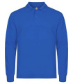 Manhattan L/S – Poloshirt, Königsblau