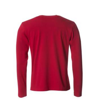 Basic-T L/S – T-Shirt, Rot - Clique (2)