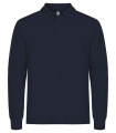 Manhattan L/S – Poloshirt, Marine