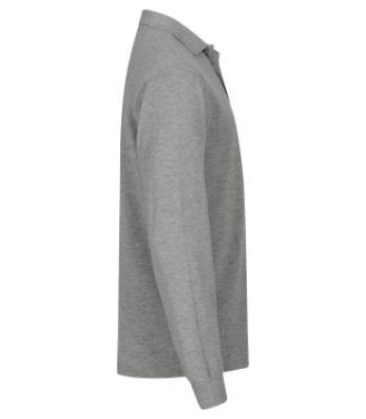 Manhattan L/S – Poloshirt, Graumeliert - Clique (3)