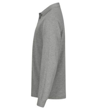 Manhattan L/S – Poloshirt, Graumeliert - Clique (4)