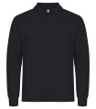 Manhattan L/S – Poloshirt, Schwarz