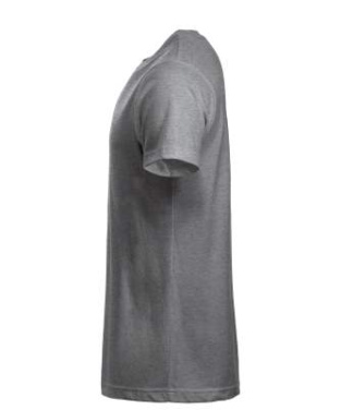 New Classic-T – T-Shirt, graue Melange - Clique (3)