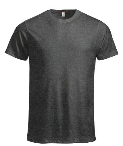 New Classic-T – T-Shirt, Anthrazit-Melange - Clique (1)