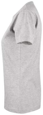 Premium – T-Shirt (Damen), graue Melange - Clique (3)