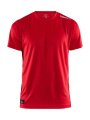 Community Function SS – T-Shirt (Herren), Leuchtend Rot