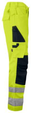 6532 – Hose, EN ISO 20471 CLASS 2, Gelb/Schwarz - ProJob (3)