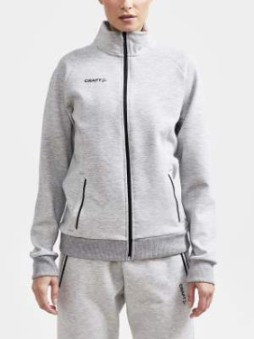 CORE Soul – Jacke mit durchgehendem Reißverschluss (Damen), Graumeliert - Craft (2)