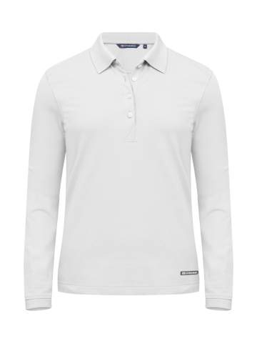 Advantage Long Sleeve – Poloshirt (Damen), Weiß - Cutter & Buck (1)