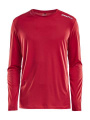 Rush LS – T-Shirt (Herren), Leuchtend Rot