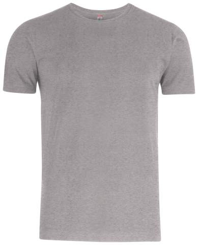 Premium – T-Shirt, graue Melange – Clique (1)