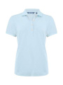 Virtue Solid – Poloshirt (Damen), Himmelblau